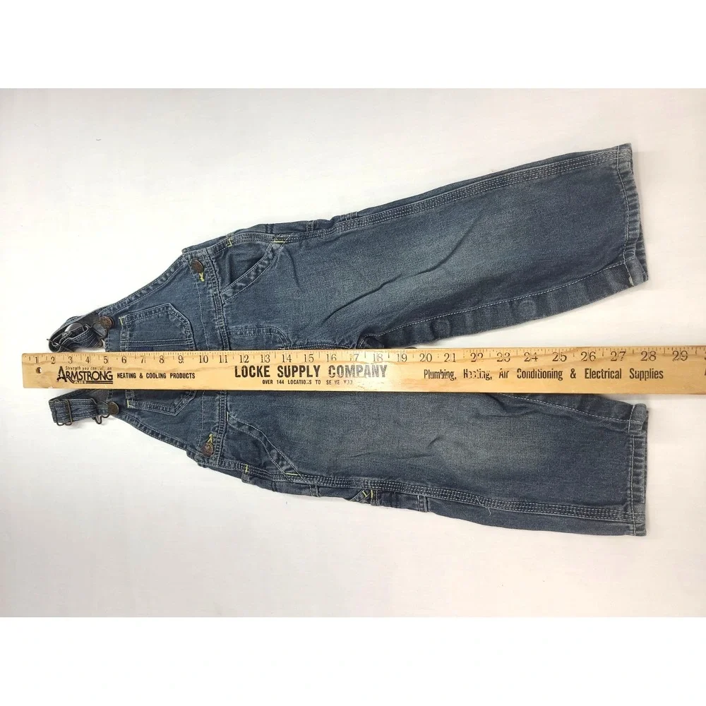 OshKosh B'gosh Denim Overalls Baby 24 Mos Cotton Traditional Babywear